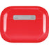 Red Solid Apple AirPods Pro Skin